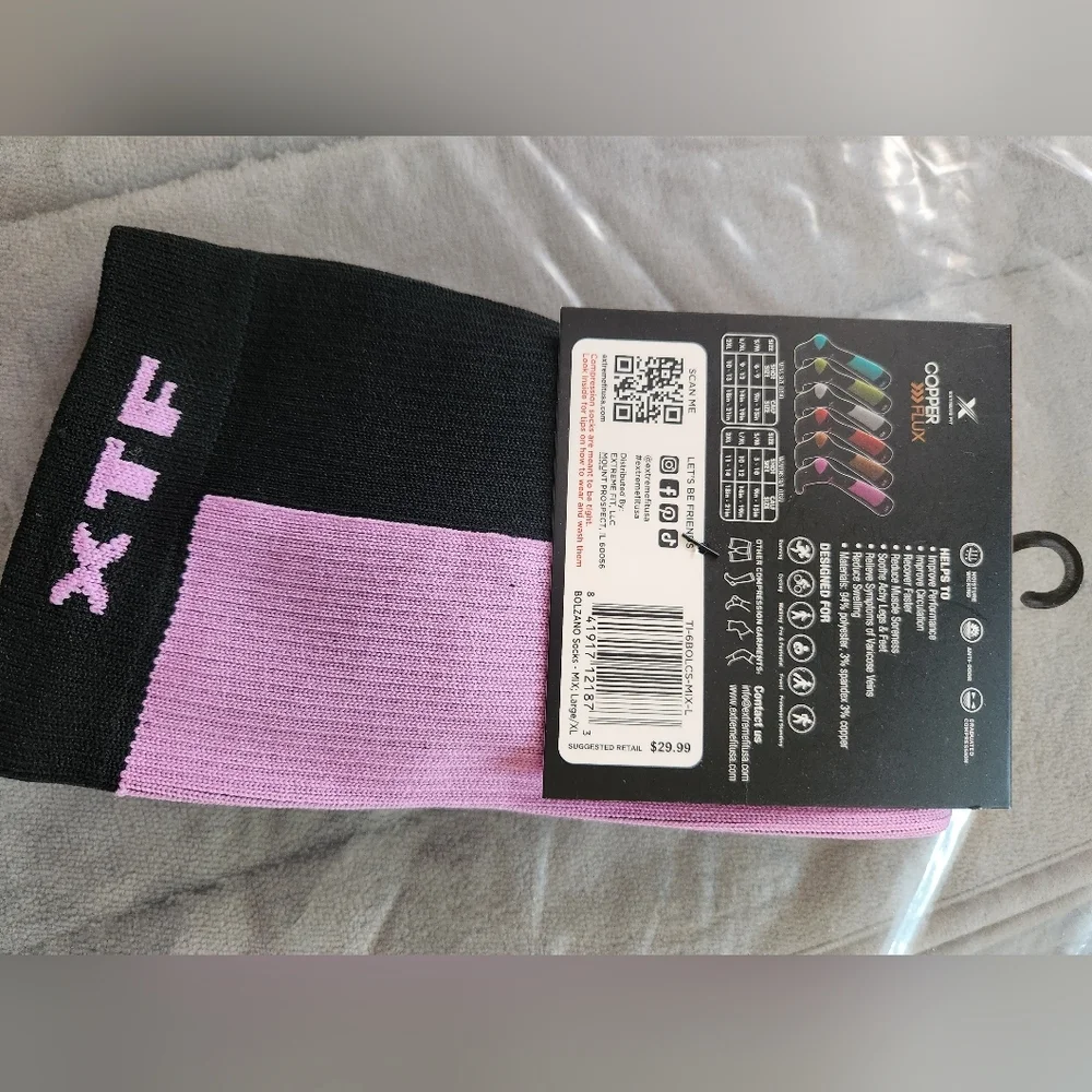 Copper FLUX ANTI fatigue Socks